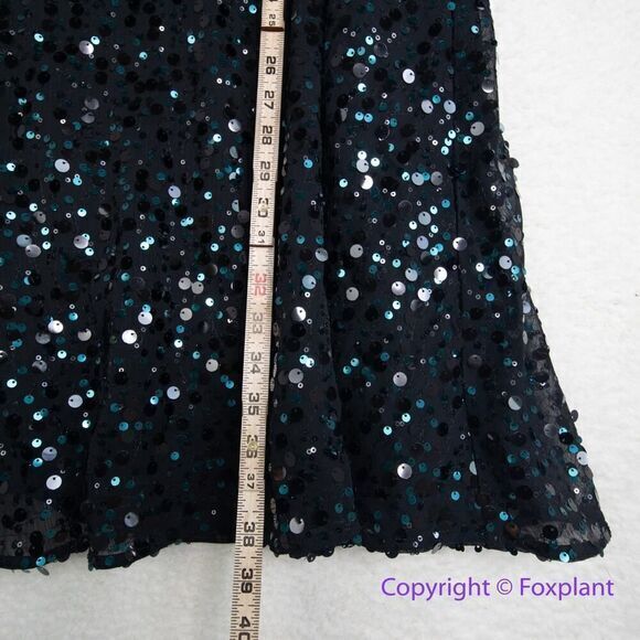 New! City Chic Scattered Glow Dress‎ - emerald, size M/18 - Picture 9 of 16